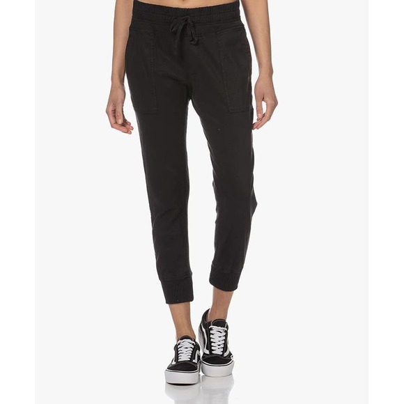 James Perse Pants - James Perse Mixed Media Pant Womens Size 3 US Large Cotton Jogger Minimal Basics